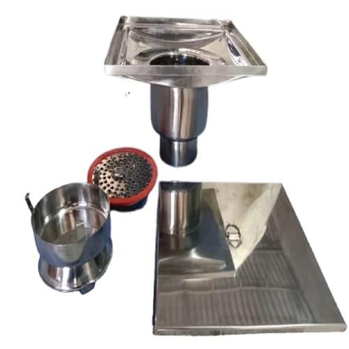 SS Drain Trap - Stainless Steel Floor Drain Trap for Kitchen & Bathroom